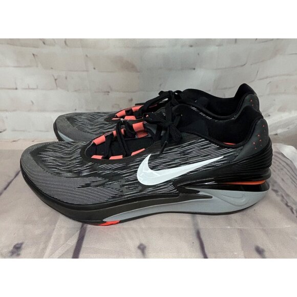 Nike Air Zoom GT Cut 2 Envision Bred Mens Basketball Shoes Size 18 Black White - Picture 3 of 12